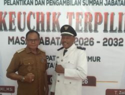 57 Keuchik Gelombang IV Dilantik Bupati Aceh Timur, Usman Musa Kembali Memimpin