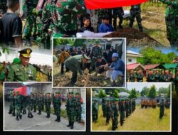 Antar Kepergian Purnawirawan TNI AD Dengan Penuh Kehormatan, Kodim 1307/Poso Gelar Upacara Pemakaman Militer