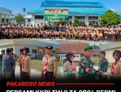 Bina Generasi Muda Berkarakter, Dandim 1307/Poso Pimpin Upacara Pembukaan Persami Korps Kadet RI Triwulan II Tahun Anggaran 2026