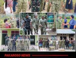 Tim Wasev Mabes TNI AD Kuker Ke Kodim 1307/Poso ,Pantau Program Serbuan Teritorial TNI