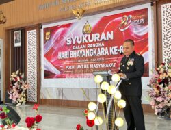 Polres Aceh Tamiang Gelar Syukuran Dalam Rangka Memperingati Hari Bhayangkara Ke 80