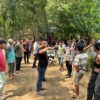 Polres Aceh Timur Amankan Lokasi Kebakaran Penampungan Minyak Tradisional di Darul Ihsan