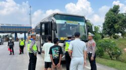 Ditlantas Polda Lampung Intensifkan Ramp Check Bus Selama Libur Sekolah, Pastikan Kendaraan Laik Jalan