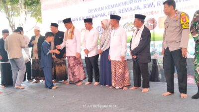 Yayasan BAMUS Bojongsari Tebar Kebahagiaan, Santuni 111 Anak Yatim dan 279 Keluarga Dhuafa di Jatiasih.