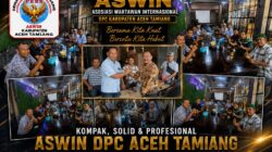 DPC ASWIN Kabupaten Aceh Tamiang Gelar Rapat Kerja, Perkuat Soliditas Organisasi dan Profesionalisme Wartawan