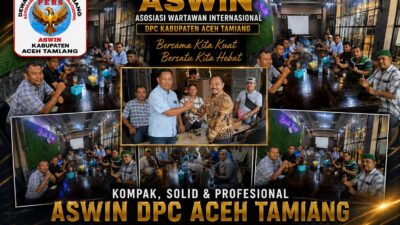 DPC ASWIN Kabupaten Aceh Tamiang Gelar Rapat Kerja, Perkuat Soliditas Organisasi dan Profesionalisme Wartawan