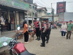 Patroli dialogis sat samapta polres Aceh Tamiang,hadirkan rasa aman di tengah masyarakat
