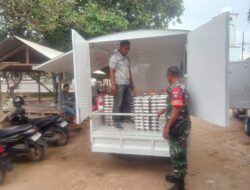 Babinsa Koramil 09/Banda Mulia Kawal Pendistribusian MBG di MIN 5 Aceh Tamiang, Wujudkan Generasi Sehat dan Berkualitas