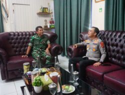 Dandim 0117/Aceh Tamiang Sambut Hangat Kunjungan Silaturahmi Kapolres Aceh Tamiang, Perkuat Sinergitas TNI-Polri Demi Stabilitas Daerah