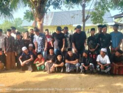 Di Hari Ultahnya,Kasat Intelkam Polres Aceh Timur Santuni Anak Yatim di Ponpes Paya Lipah