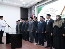 Bupati Lantik 13 Pejabat Pimpinan Tinggi Pratama dan 17 Pejabat Fungsional Pemerintah Kabupaten Aceh Tamiang