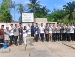 Pemkab Aceh Tamiang Terima Sumur Bor SBA dan Dinas ESDM Aceh