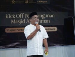Wabup Ismail Pimpin Kick-off Pembangunan Mesjid Kp. Pematang Durian