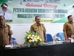 Plt. Sekda Aceh Tamiang Buka Sosialisasi dan Advokasi Akreditasi Perpustakaan Tahun 2026