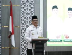 Bupati Armia Buka Pelatihan Pengelolaan Masjid