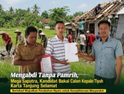 Mengabdi Tanpa Pamrih, Mega saputra Bertekad Wujudkan Perubahan Nyata untuk kesejahteraan masyarakat