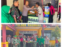 Meriahnya HUT Bhayangkara ke-80 di Mapolsek Pagimana, Sinergi TNI, Pemerintah, dan Masyarakat Kian Solid