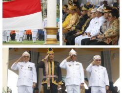 Dandim 1308/LB Mendampingi Pangdam Kodam XXIII/PW Hadiri Upacara HUT Kabupaten Banggai Ke-66 Tahun 2026