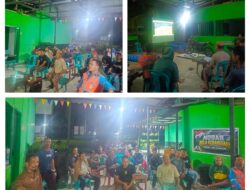 Koramil 1306–11/Moutong Gelar Nobar Semi Final Piala Dunia 2026 Bersama Masyarakat Moutong