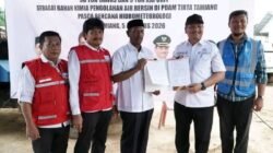 Bupati Aceh Tamiang Apresiasi Bantuan PMI untuk Percepatan Pemulihan Layanan Air Bersih