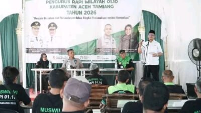 Bupati Aceh Tamiang Puji Peran RAPI dalam Komunikasi Kebencanaan