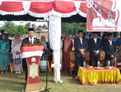 Wakil Rakyat Tampil Sebagai Petugas Upacara: Muhammad Fadhil, SE Bacakan Naskah Proklamasi di HUT RI ke-81 Nurussalam