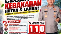 Kapolsek Palu Selatan Himbauan Warga Palu Selatan Diminta Laporkan Karhutla Ke 110