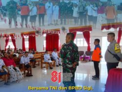 Sinergi Di Desa Jono, TNI-Polri dan Team BPBD Sigi Waspadai Potensi Karhutla