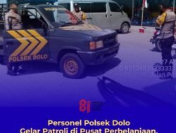 Cegah Aksi Kriminalitas, Polsek Dolo Intensifkan Patroli di Objek Vital dan Pusat Perbelanjaan