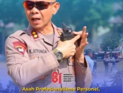 Asah Profesionalisme Personel, Kapolres Sigi Pimpin Latihan Menembak Secara Berkelanjutan