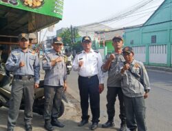Satlinmas Kelurahan Jatimakmur Siap Dukung Program Kecamatan Pondok Gede, Sukseskan Lomba K3, Siskamling, dan Gerakan Masyarakat Sadar Lingkungan (Masdarling).