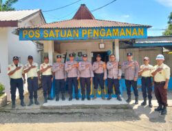 Sat Binmas Polres Aceh Tamiang Tingkatkan Pembinaan dan Pengawasan Satpam di PKS PTPN IV Regional 6 Pulau Tiga