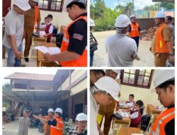 Bangkit Pascabanjir, SD Negeri Bukit Rata Direvitalisasi Hampir Rp1 Miliar, Proyek Capai 60 Persen dan Terapkan Standar K3