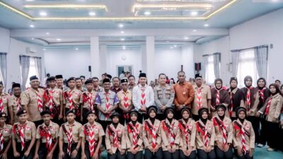 Wabup Aceh Timur Lepas Kontingen Jambore Nasional XII ke Jakarta.