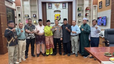 MPD Aceh Tamiang Silaturahmi dengan Kapolres, Memperkuat Karakter Peserta Didik 