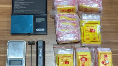 Instagram Jadi Jalur Transaksi, Satresnarkoba Polres Metro Bekasi Kota Bongkar Produksi “Shinte” 441 Gram.