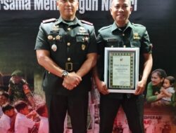 Bukti Perhatian Pimpinan Kodam ,Babinsa Terbaik Kodim 1308/LB, Terima Penghargaan Pangdam XXIII/PW