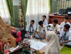 Cegah Tawuran Pelajar, Sat Intelkam Polres Aceh Tamiang Koordinasi dengan Dua Sekolah