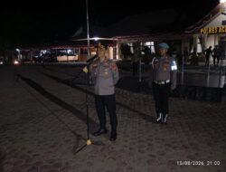 Kapolres Aceh Tamiang Pimpin Apel dan Patroli Gabungan TNI-Polri