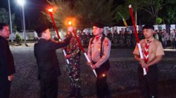 Ketua DPRK Aceh Tamiang Fadlon Pimpin Taptu dan Pawai Obor, Semarak HUT Ke-81 RI Penuh Khidmat