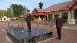 Wakapolres Aceh Tamiang Pimpin Upacara HUT ke-81 Kemerdekaan RI