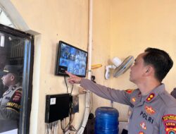 Kapolres Aceh Tamiang Cek Ruang Tahanan, Pastikan Keamanan dan Kesiapsiagaan Personel Sat Tahti