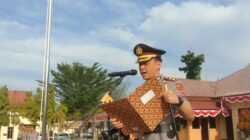 Kapolres Aceh Tamiang Pimpin Upacara Peringatan Hari Juang Polri Tahun 2026