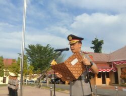 Kapolres Aceh Tamiang Pimpin Upacara Peringatan Hari Juang Polri Tahun 2026