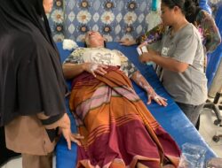 Polsek Tamiang Hulu Tangani Kebakaran Kios BBM, Dua Warga Alami Luka Bakar