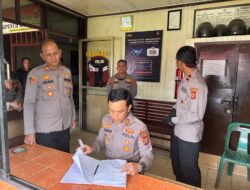 Kapolres Aceh Tamiang Laksanakan Pengecekan Polsek Jajaran, Pastikan Kesiapan Personel dan Pelayanan Publik Optimal