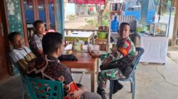 Babinsa Koramil 02/Karang Baru Jalin Komunikasi Dan Silaturahmi Bersama Masyarakat