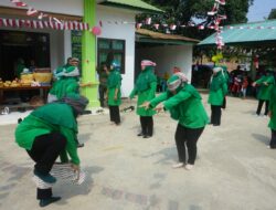 Koramil 04/Bendahara Gelar Perlombaan Antar Anggota Semarakkan HUT RI Ke-81, Kenang Jasa Para Pahlawan