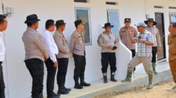 Kapolres Aceh Tamiang Cek Hunian Tetap Presisi di Desa Simpang Kanan