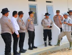 Kapolres Aceh Tamiang Cek Hunian Tetap Presisi di Desa Simpang Kanan